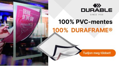 Látványos és fenntartható poszter méretű infokeretek