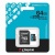 Memóriakártya, microSDXC, 128GB, C10/UHS-I/U3/V30/A2, adapter, KINGSTON "Canvas Go! Plus"